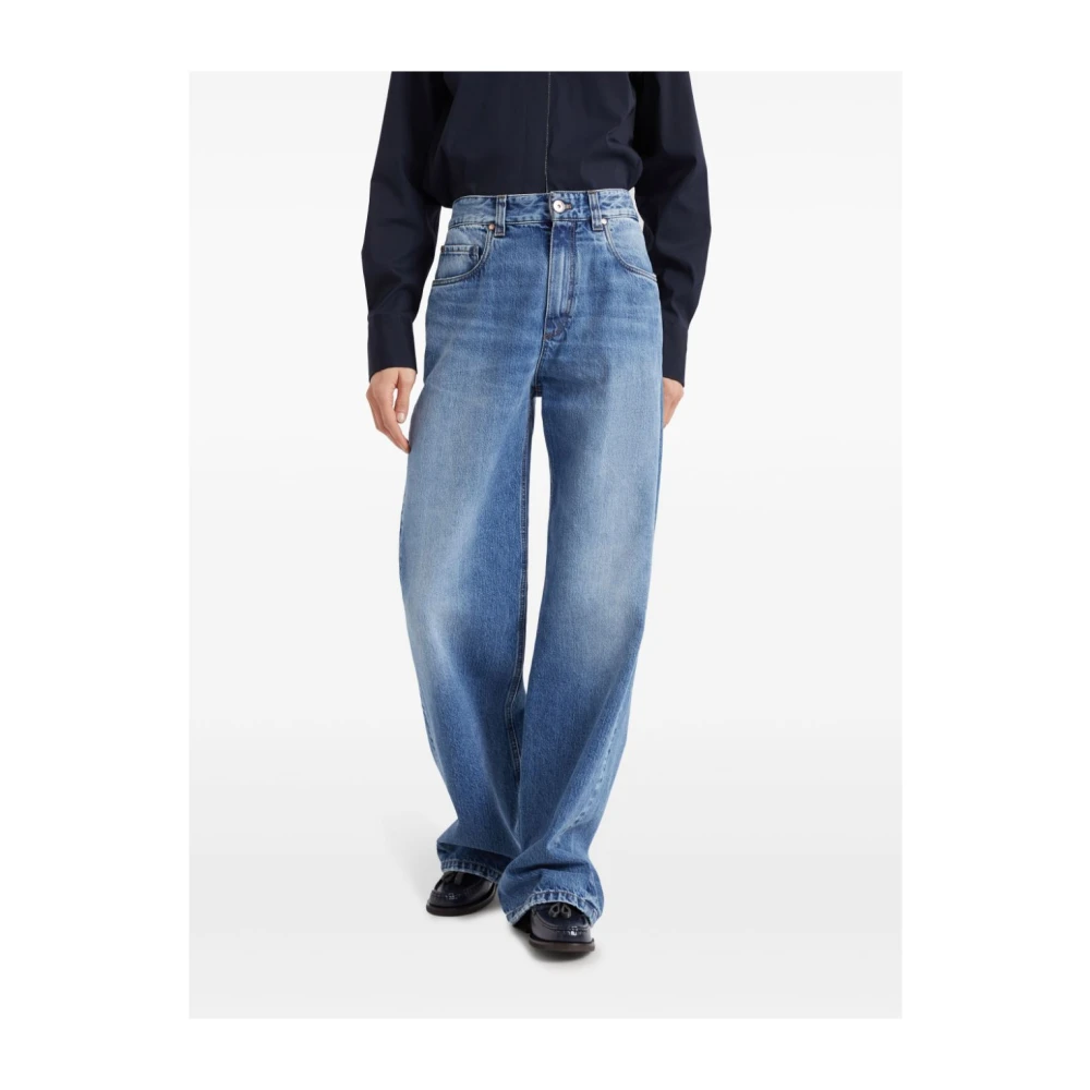 BRUNELLO CUCINELLI Stijlvolle broek voor mannen Blue Dames