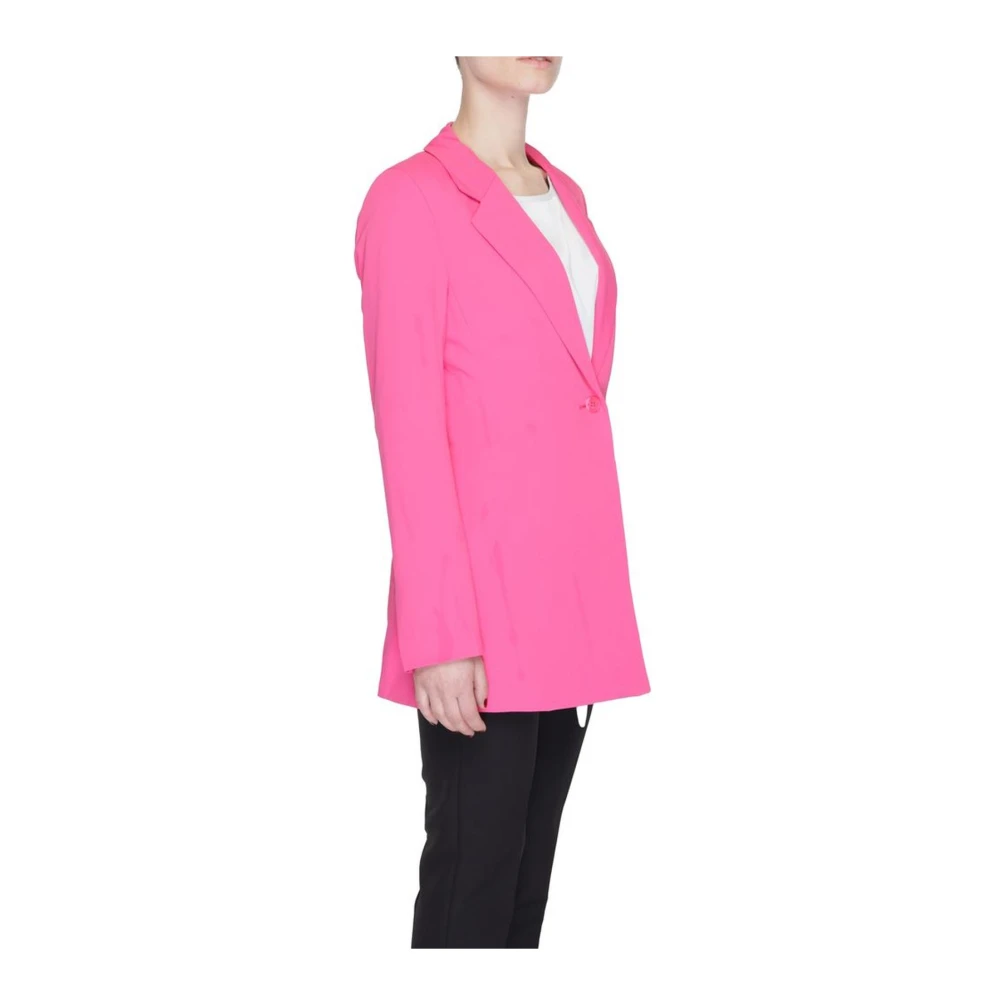 Vero Moda Polyester Blazer en Pakjasje Pink Dames