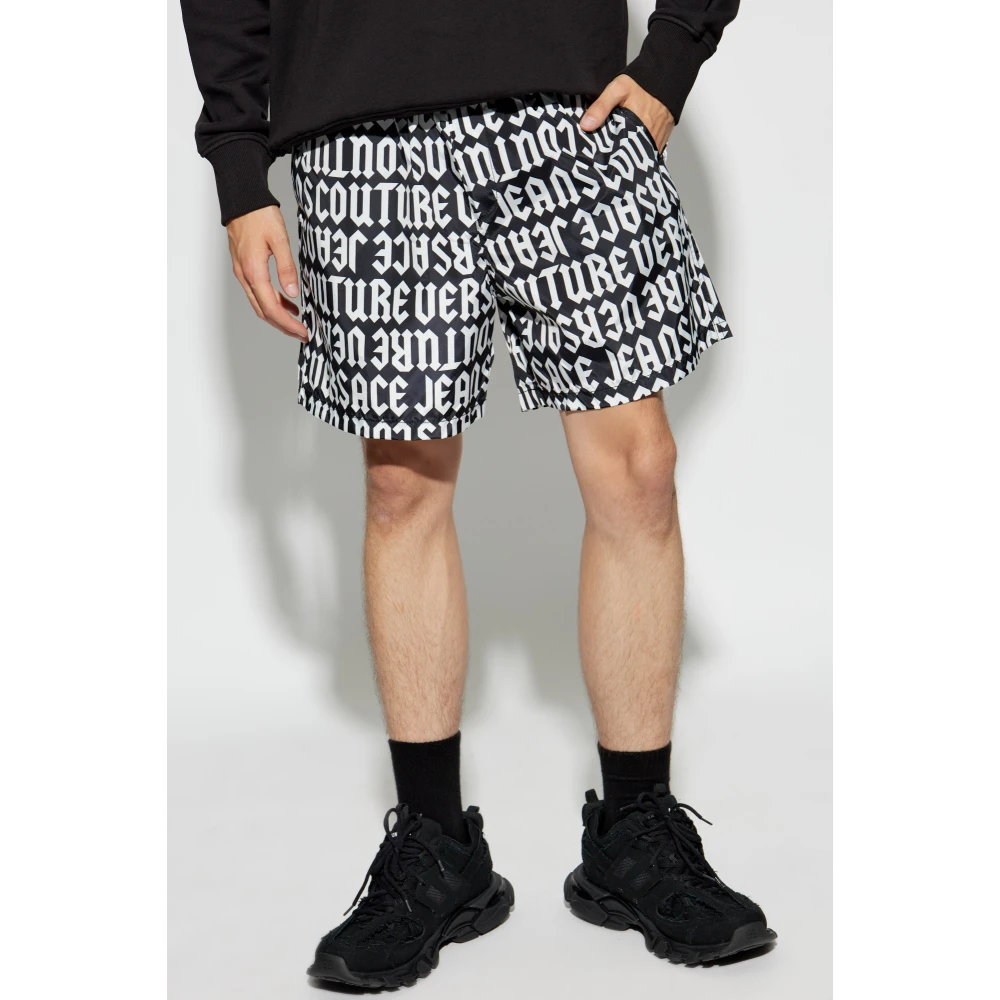 Versace Jeans Couture Shorts Black Heren