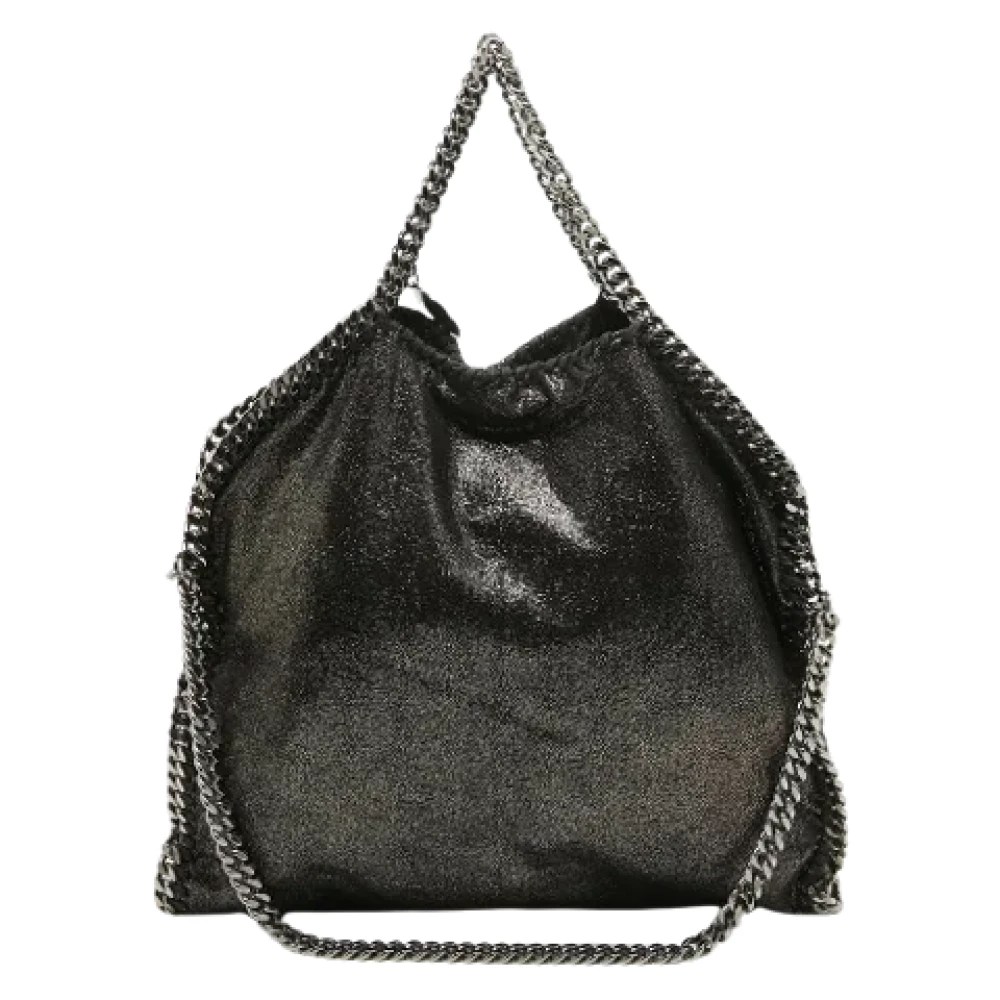 Stella McCartney Pre-owned Leather handbags Black Dames