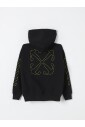 sweat-a-capuche-jaune-enfants