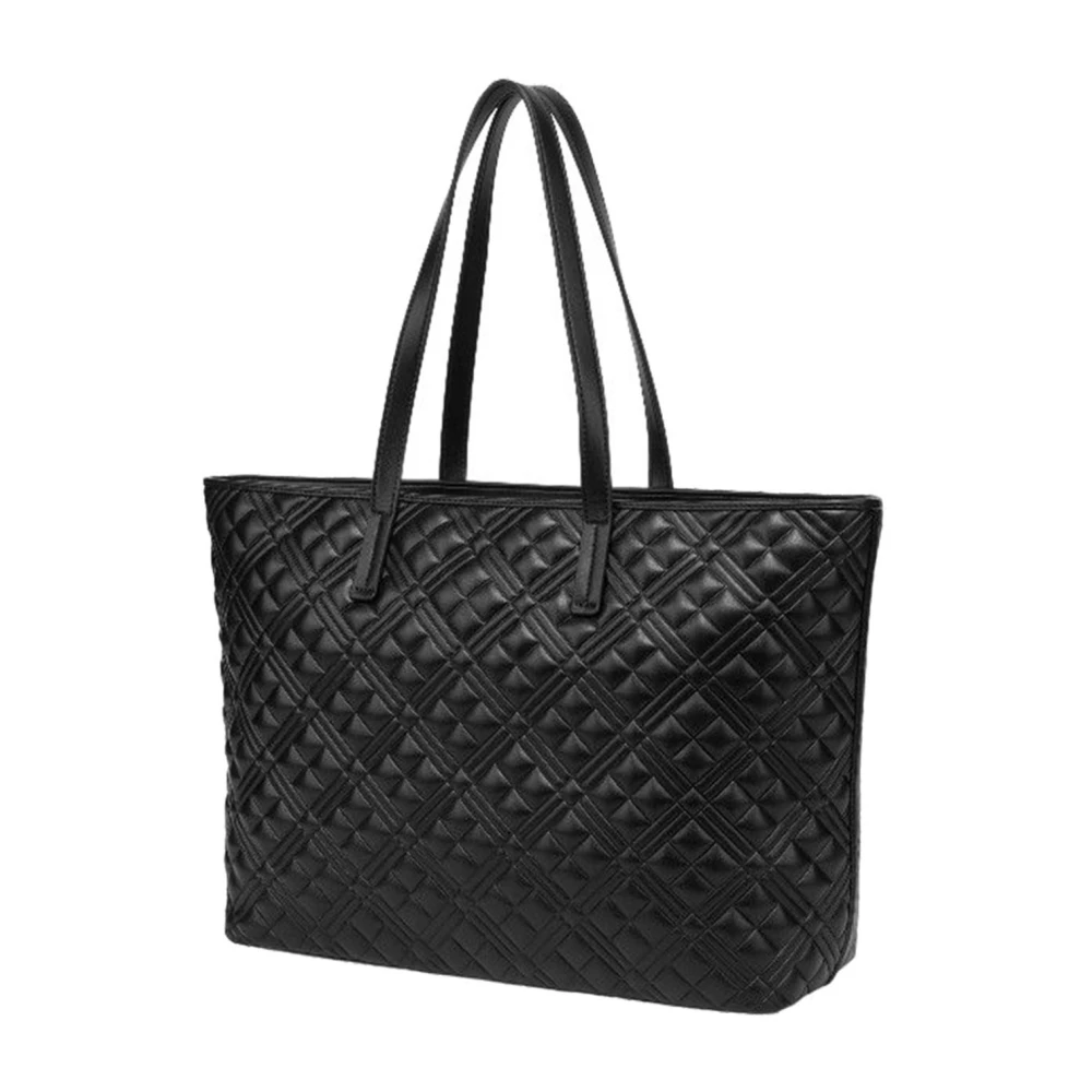 Moschino Zwarte synthetische dames shopper Black Dames