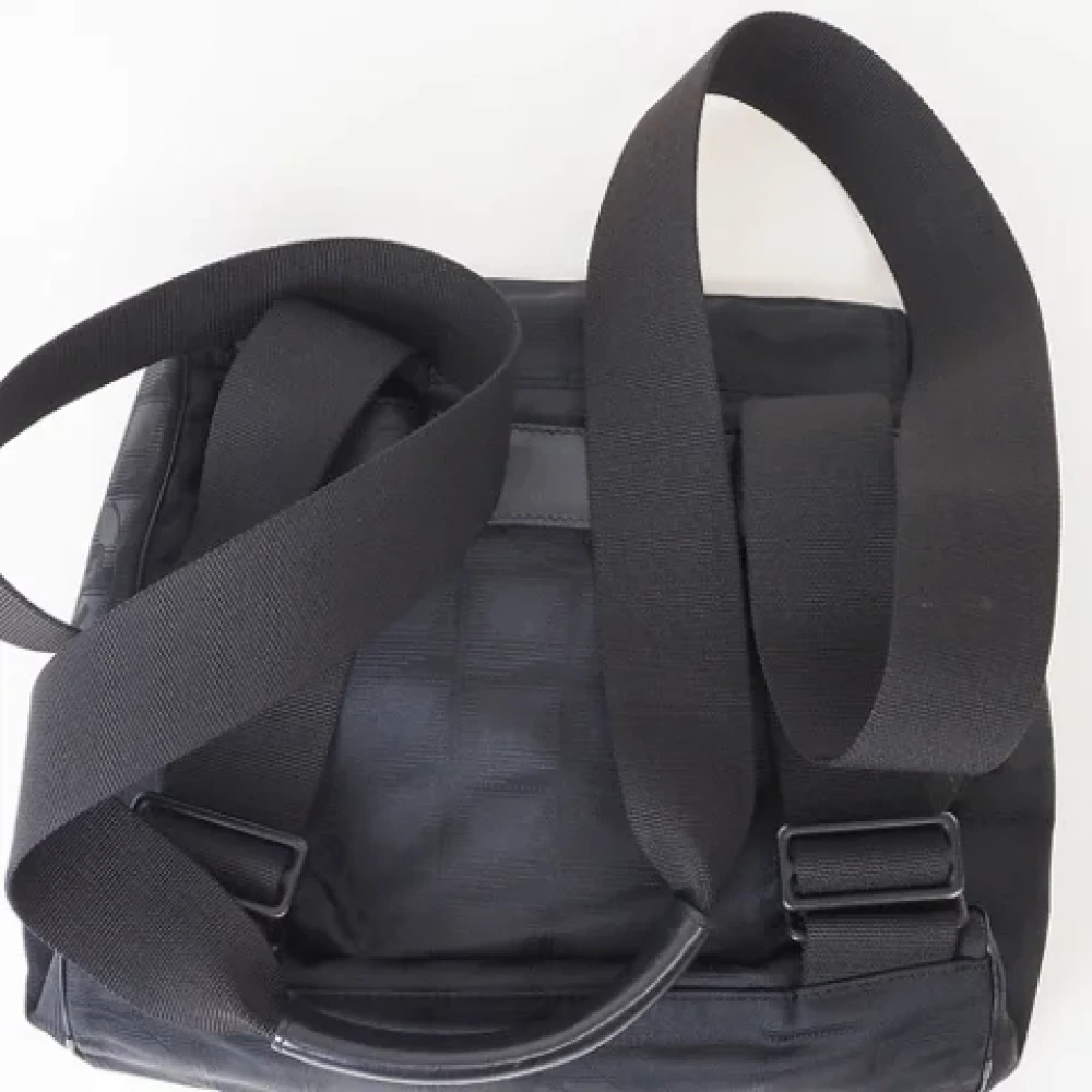 Chanel Vintage Pre-owned Fabric chanel-bags Black Dames