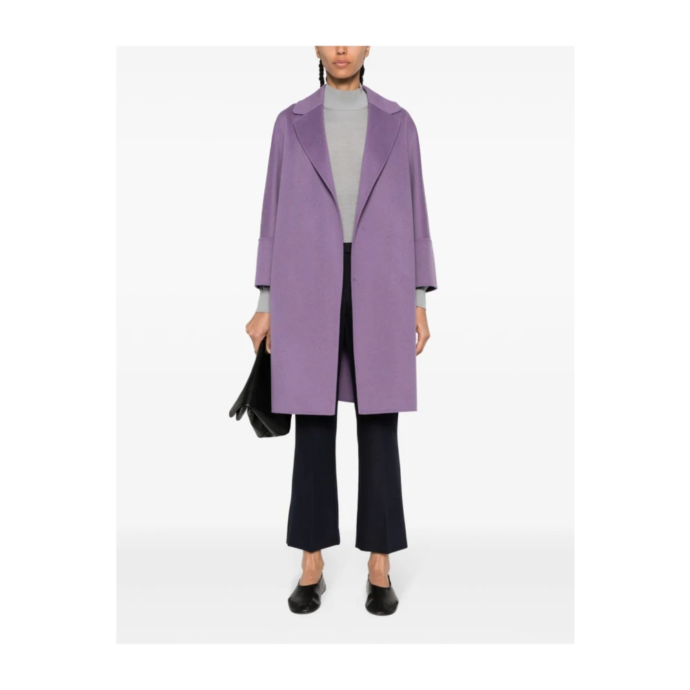 Max Mara Navy Blauwe Broek Fatina Stijl Black Dames