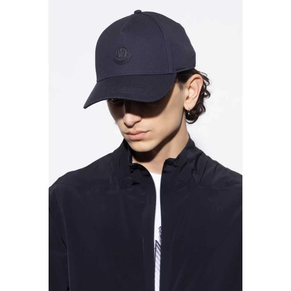 Moncler Baseball cap Blue Heren
