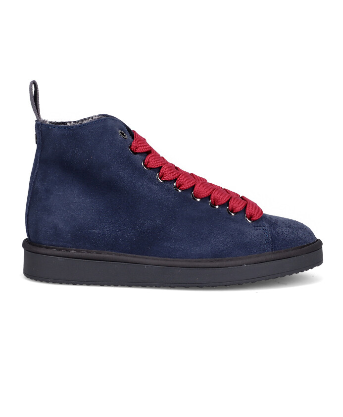 bottines-a-lacets-bleues-en-daim-avec-lacets-rouges