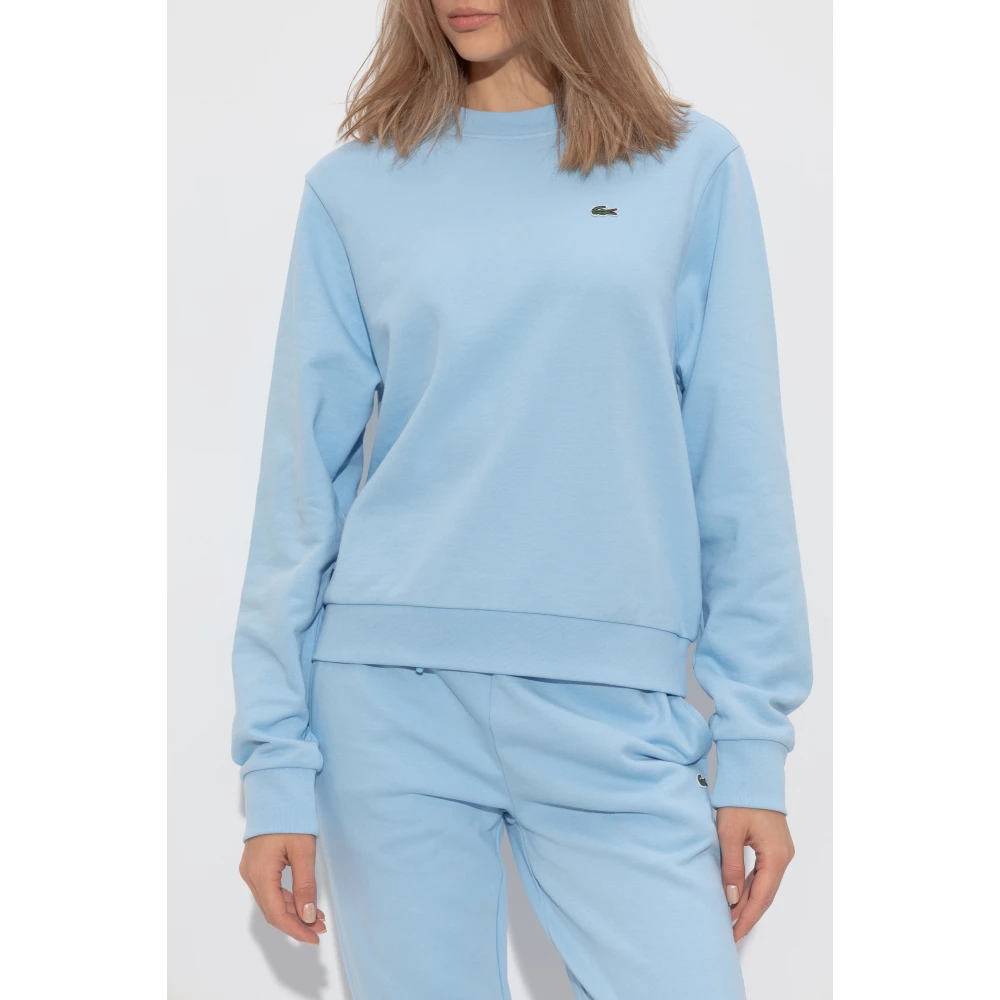 Lacoste Sweatshirt met logo Blue Dames