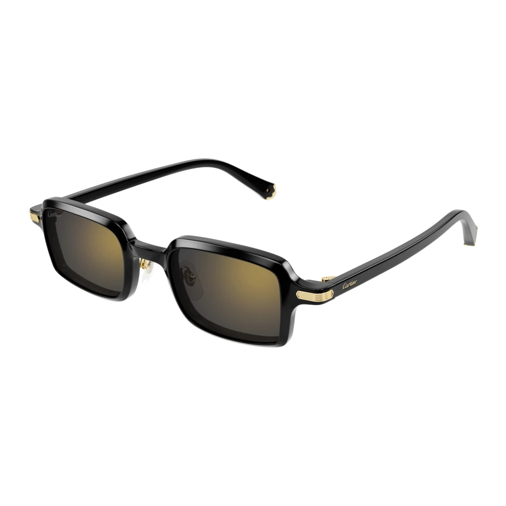 Cartier Unisex Black Sunglasses, 49 Mm, Ct0539s 001 Sunglasses