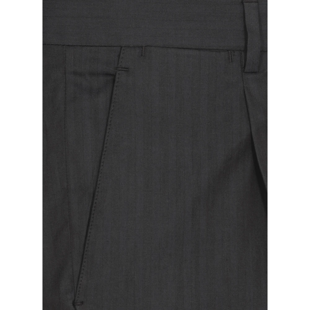 Lardini Blauw Katoenen Dubbelborstig Pak met Peak Revers Blue Heren