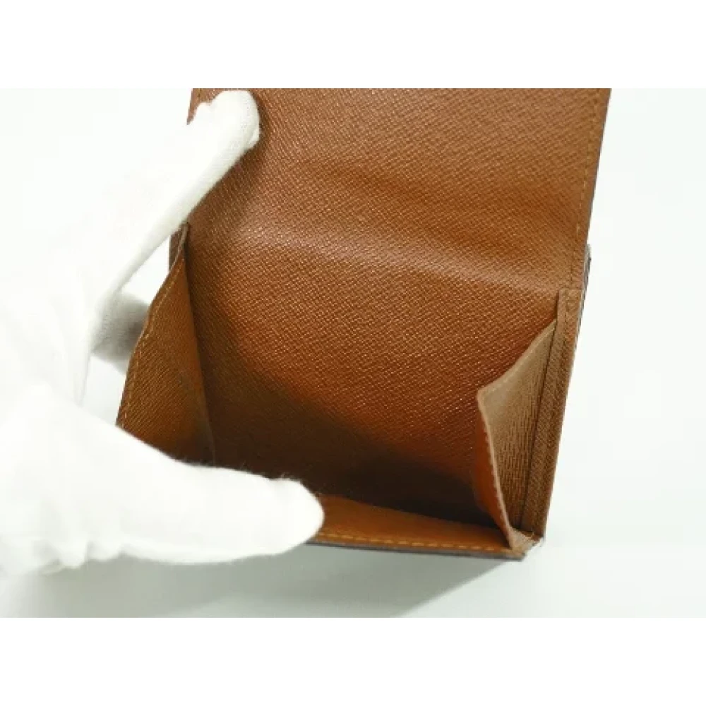 Louis Vuitton Vintage Pre-owned Canvas wallets Brown Dames
