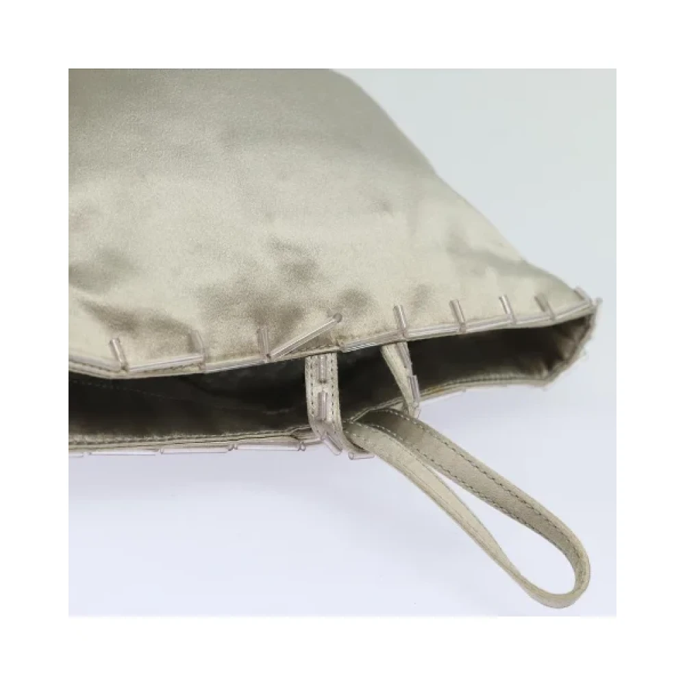 Prada Vintage Pre-owned Nylon prada-bags Gray Dames