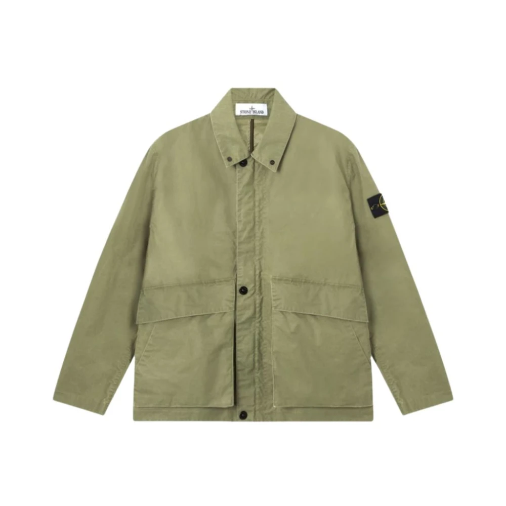 Stone Island Uomo Verde - Coats - Jackets - M