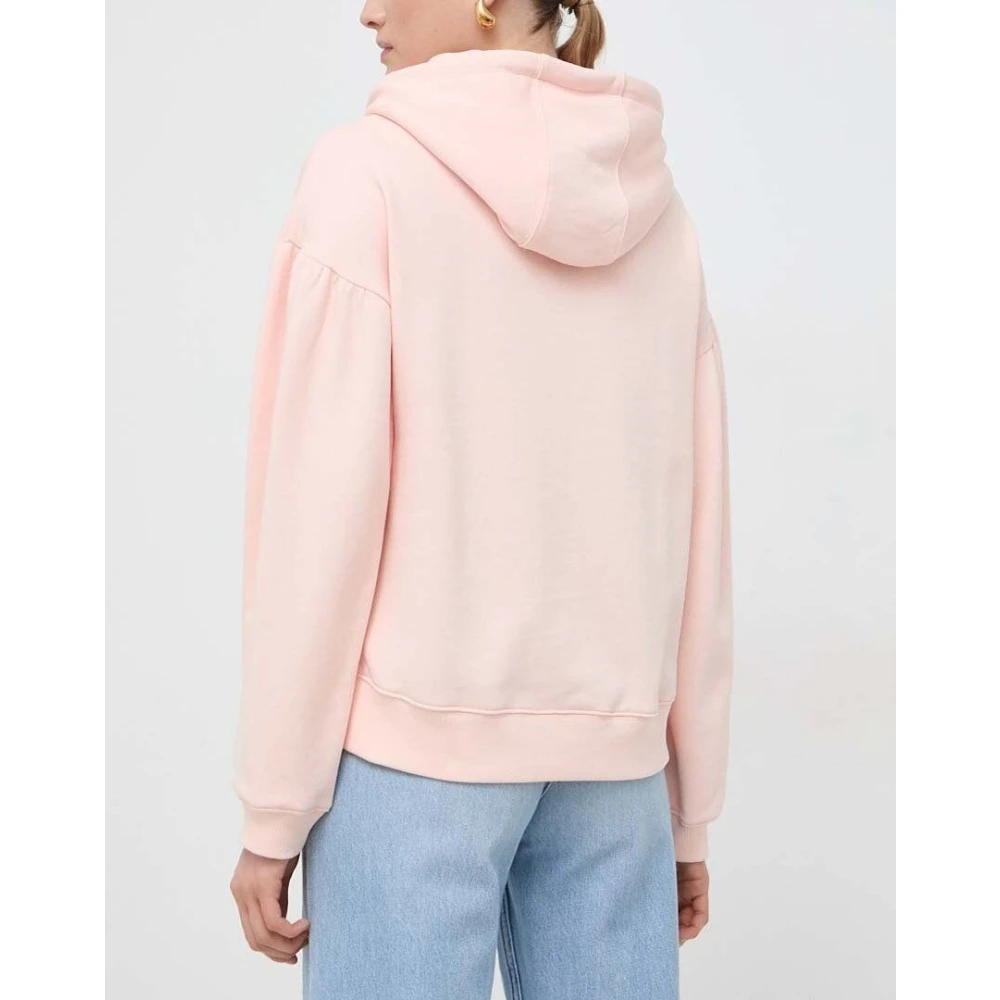 Twinset Sweatshirt met geborduurd logo Pink Dames
