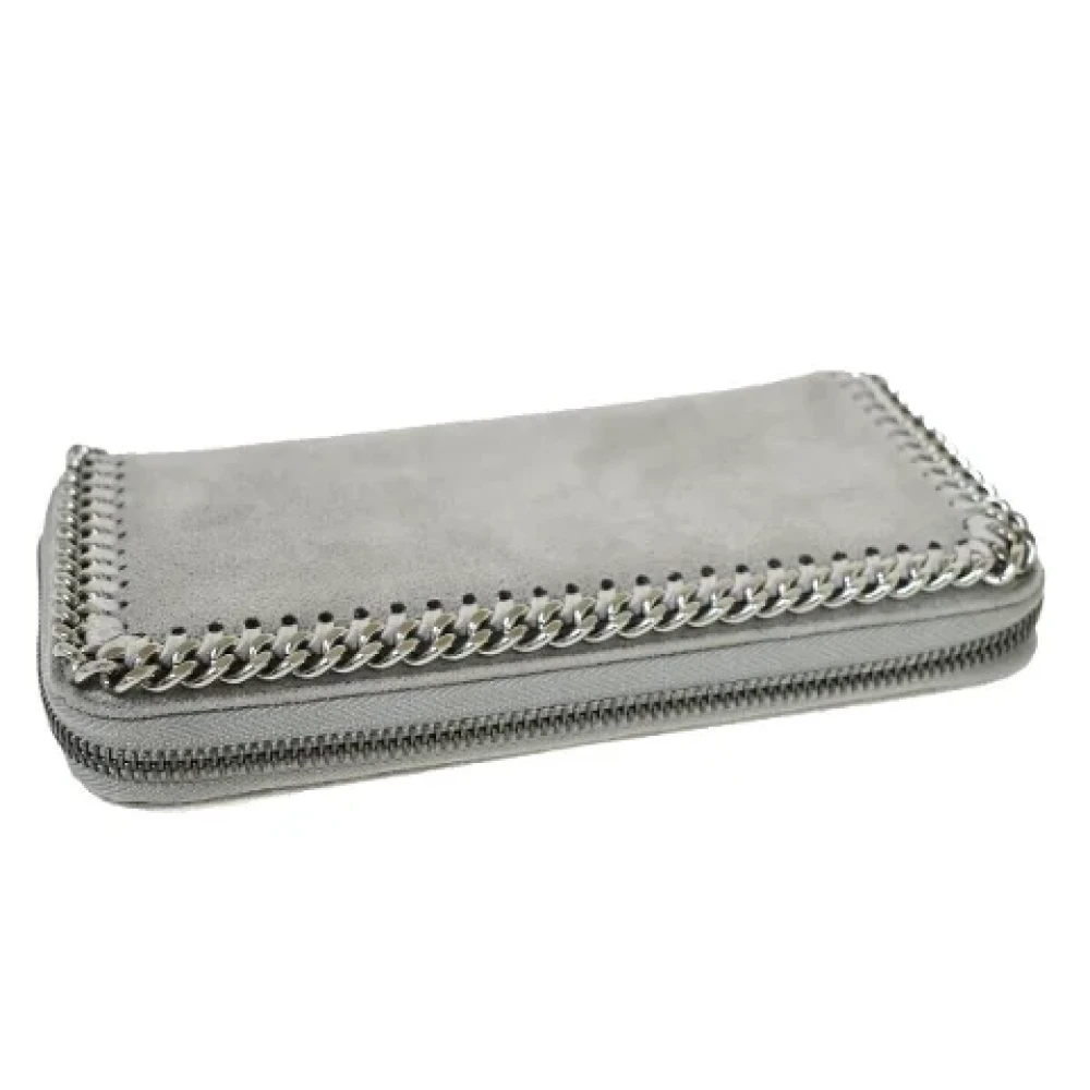 Stella McCartney Pre-owned Fabric wallets Gray Dames