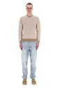 pull-blanc-coton-lin-motif-biscuit