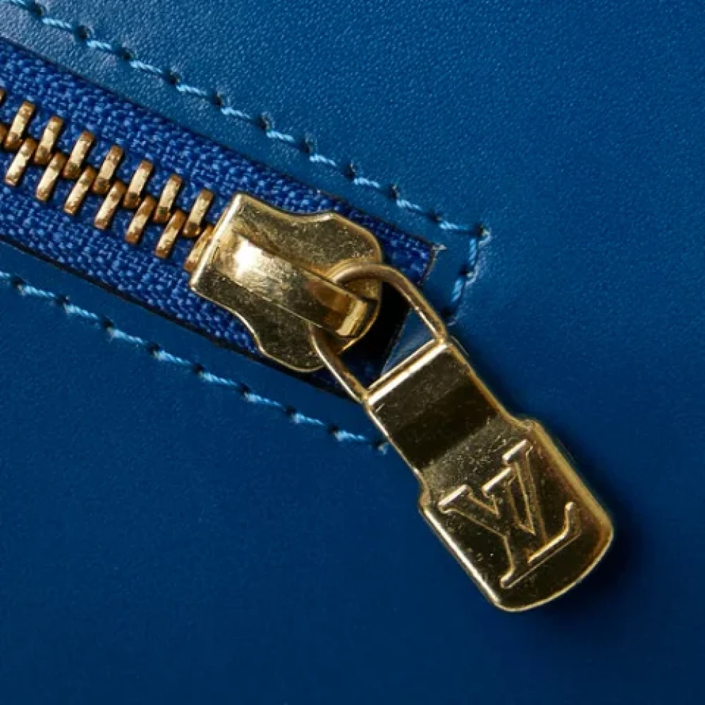 Louis Vuitton Vintage Pre-owned Leather louis-vuitton-bags Blue Dames
