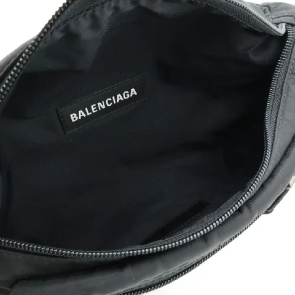 Balenciaga Vintage Pre-owned Nylon balenciaga-bags Black Dames
