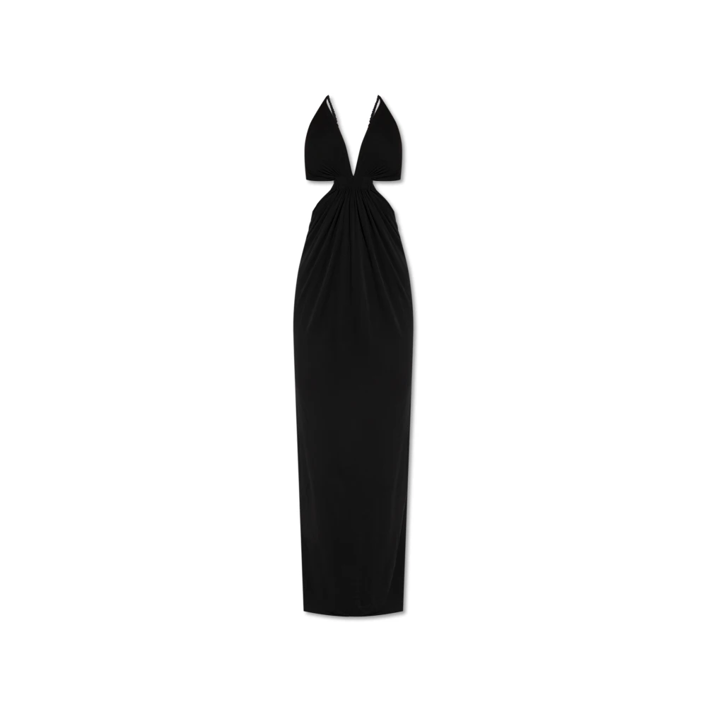 Saint Laurent Maxi-jurk Black Dames