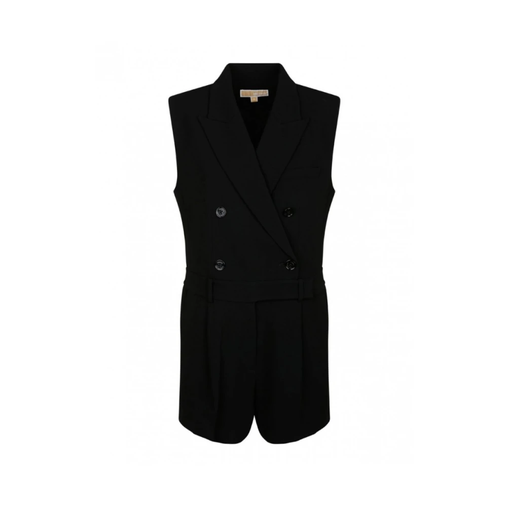 Michael Kors Stijlvolle Jumpsuit Black Dames