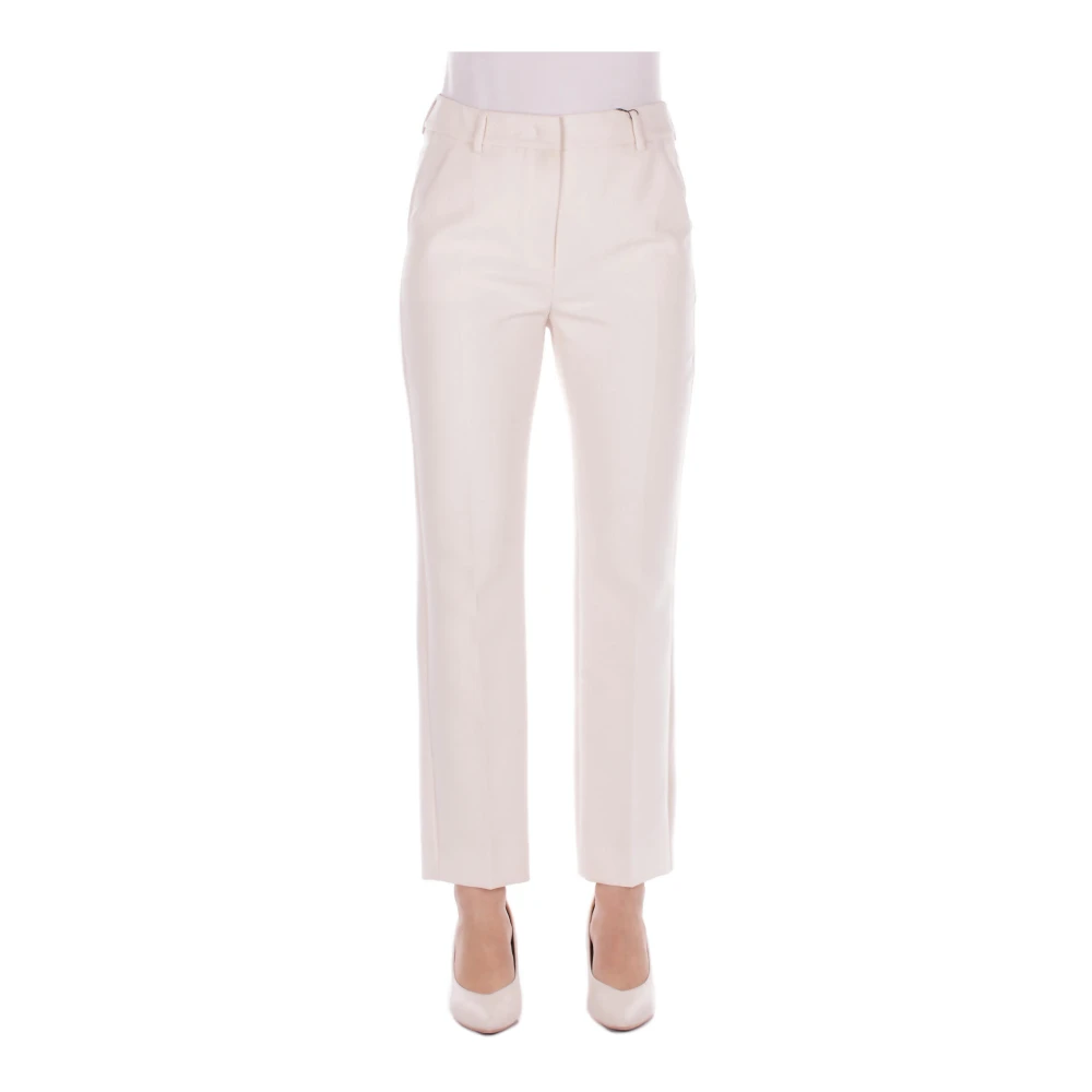Weekend Max Mara Mujer Blanco Pantalones, Talla: S