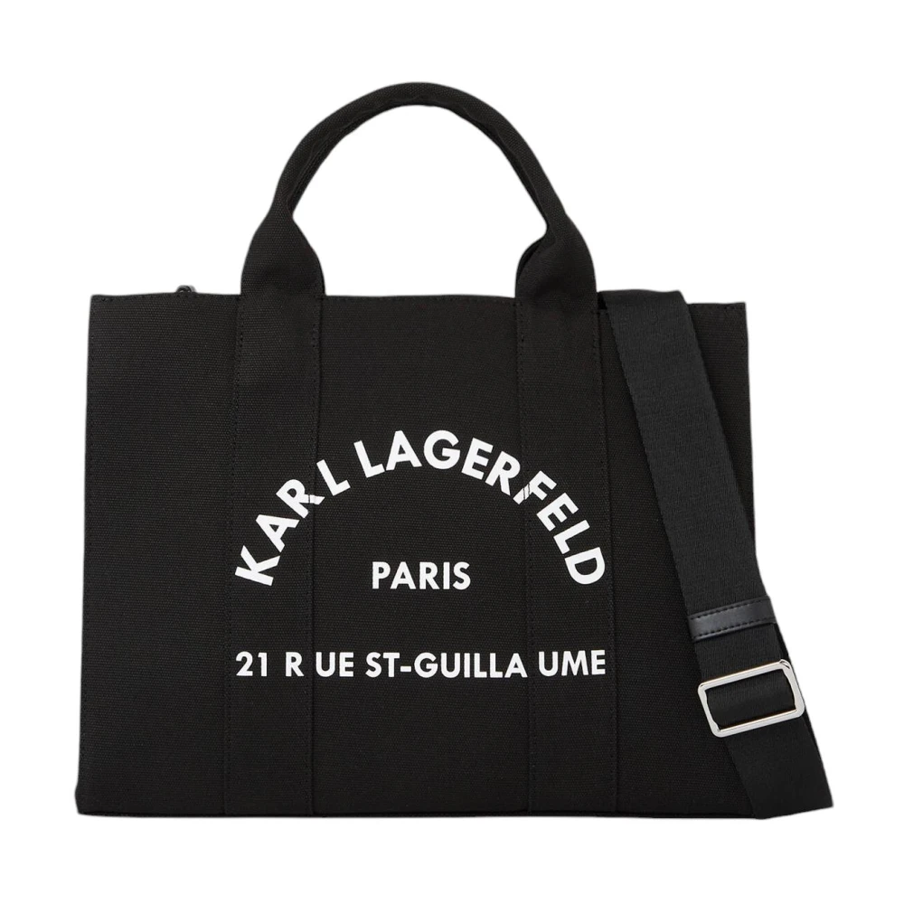 Karl Lagerfeld Hand- en schoudertas Black Dames