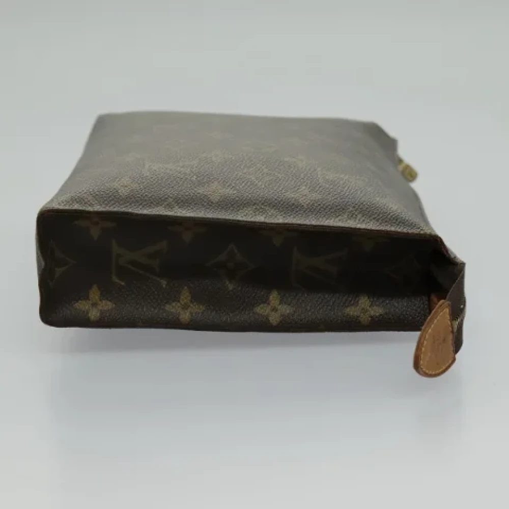 Louis Vuitton Vintage Pre-owned Canvas pouches Brown Dames
