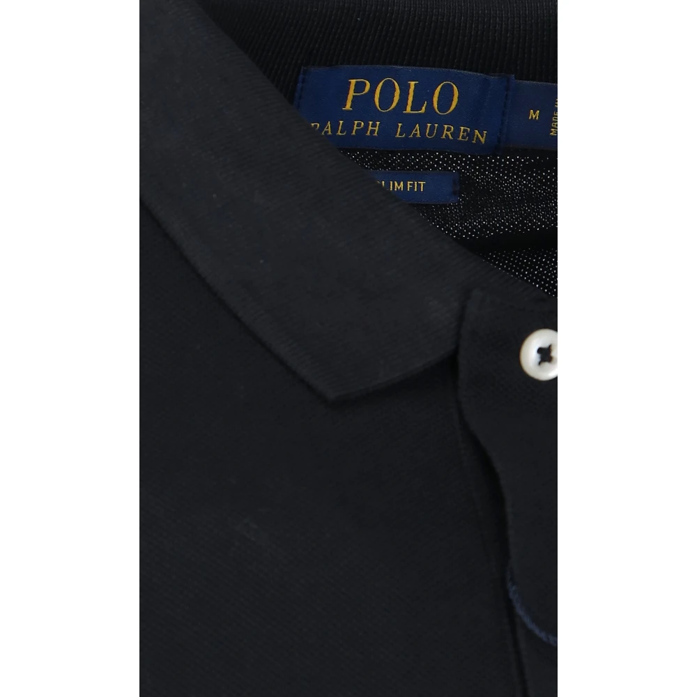 Ralph Lauren Zwarte Polo T-shirts en Polos Black Heren