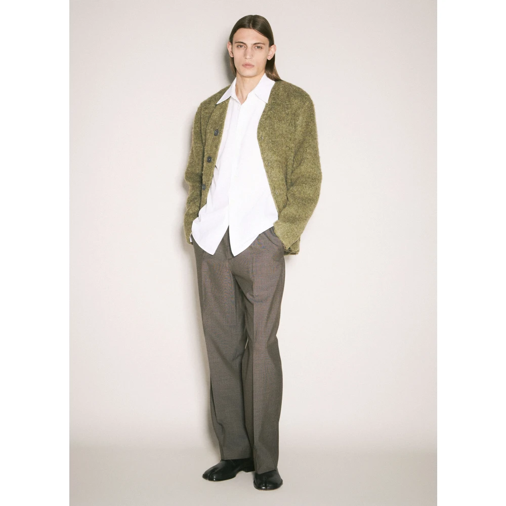 Our Legacy Geruite Chino Broek Gray Heren