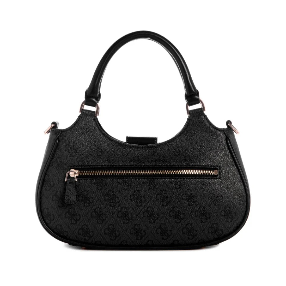 Guess Kleine Schoudertas met Kolenlogo Black Dames