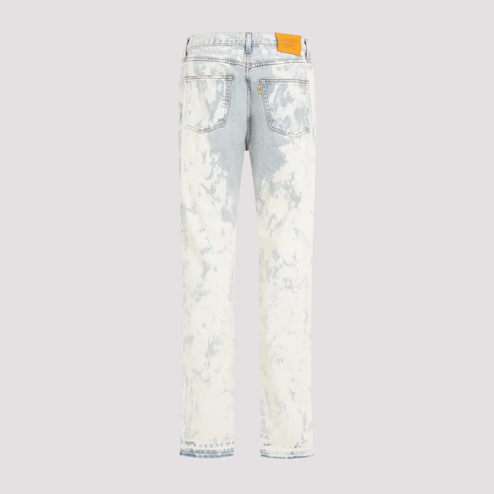 Gallery Dept. Indigo Witte Katoenen Jeans Multicolor Heren