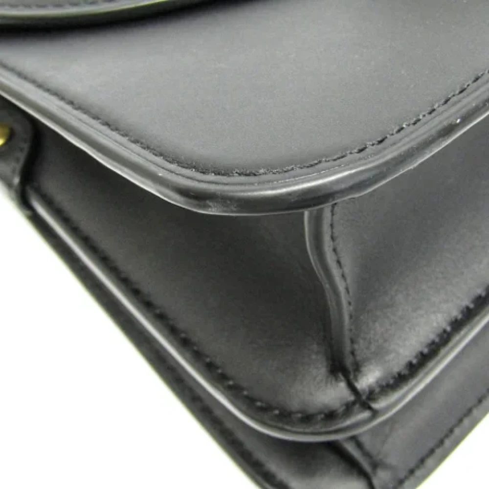 Coach Pre-owned Leather handbags Black Dames