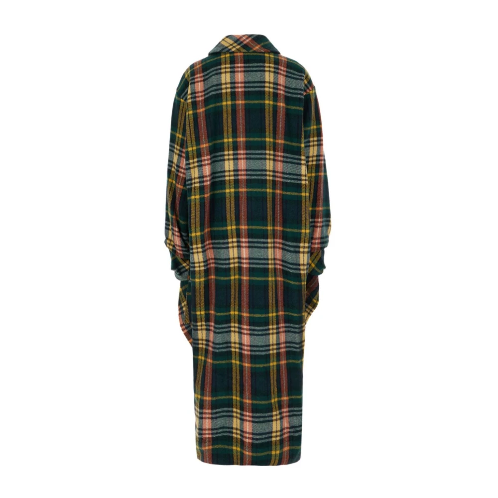 Vivienne Westwood Geruite jas met Orb-bandjes Red Dames