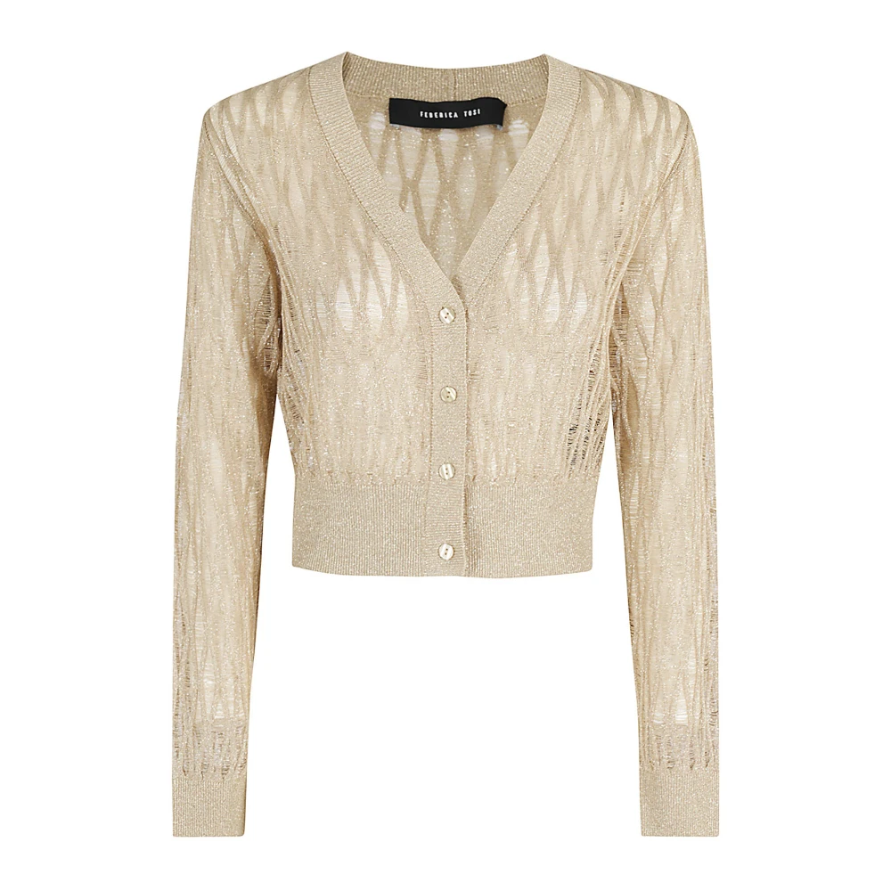 Federica Tosi Stijlvolle Breisels Beige Dames