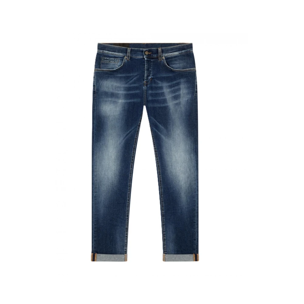 Dondup Katoenen Casual Broek Blue Heren