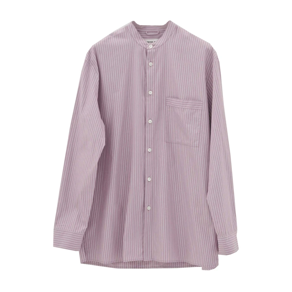 Birkenstock Lilac Streepjeskatoenen Shirt Purple Dames