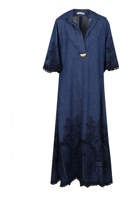 robe-bleue-style-elegant
