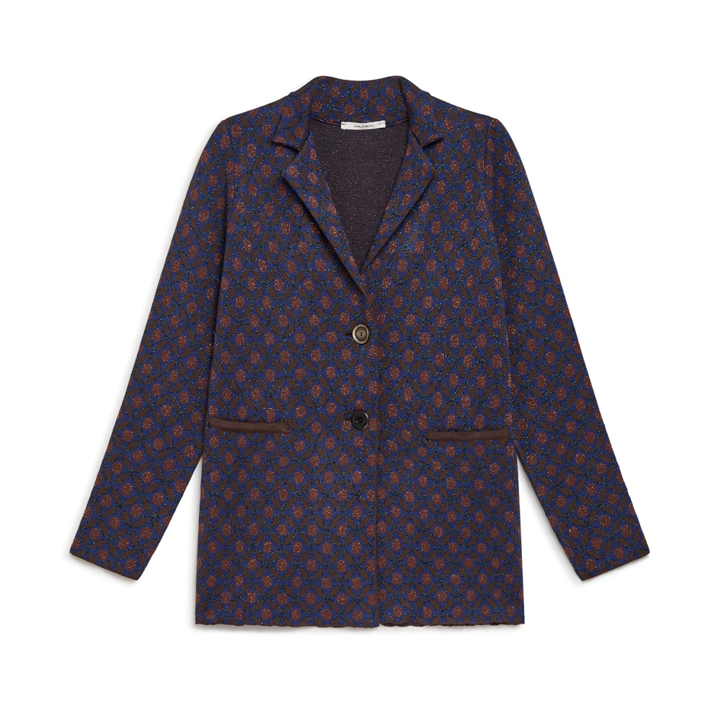 Maliparmi Lucky Pois Jacquard JAS Blue Dames