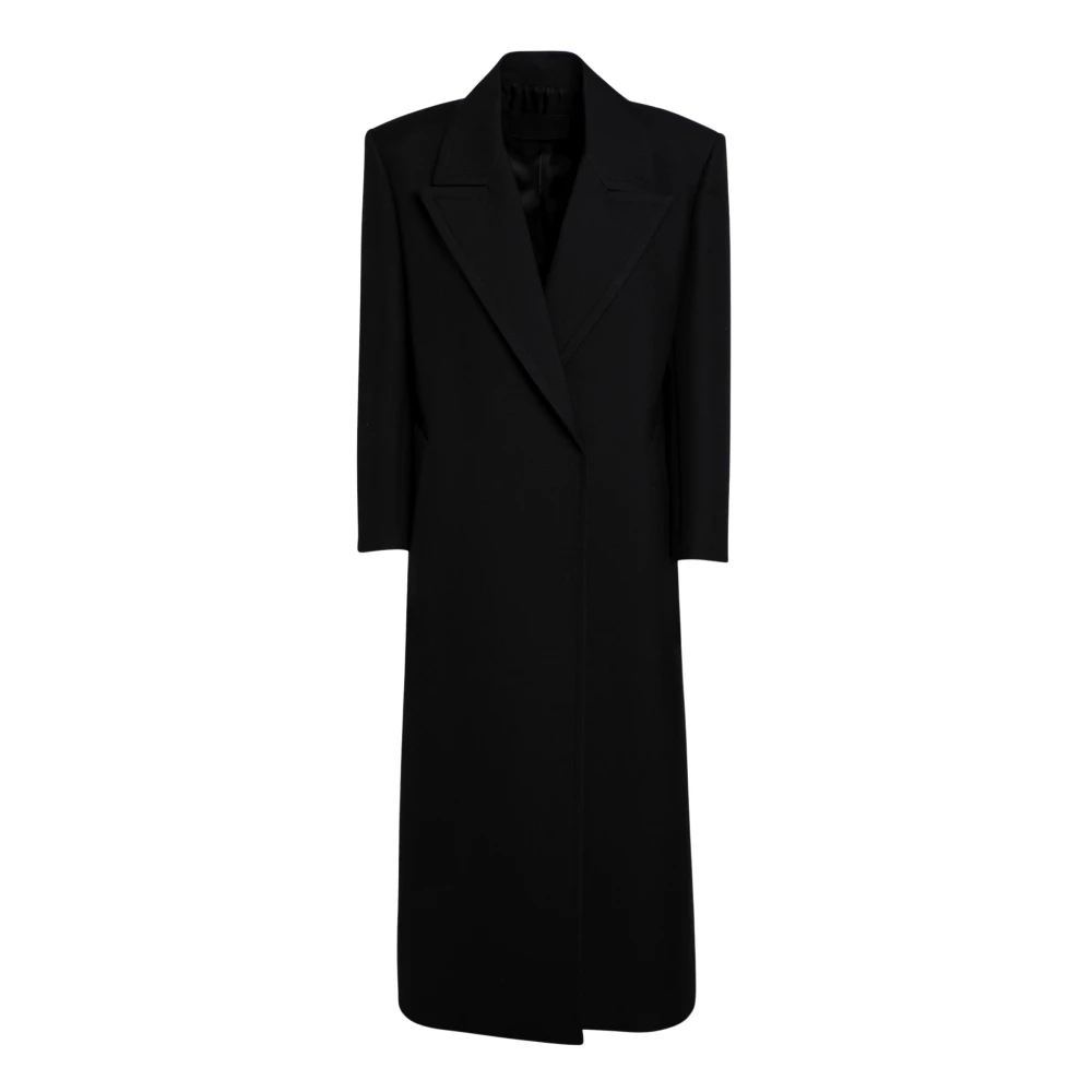 Valentino Garavani Dubbelborstige Jas Black Dames