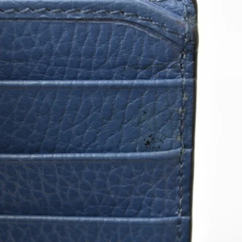 Gucci Vintage Pre-owned Leather wallets Black Heren