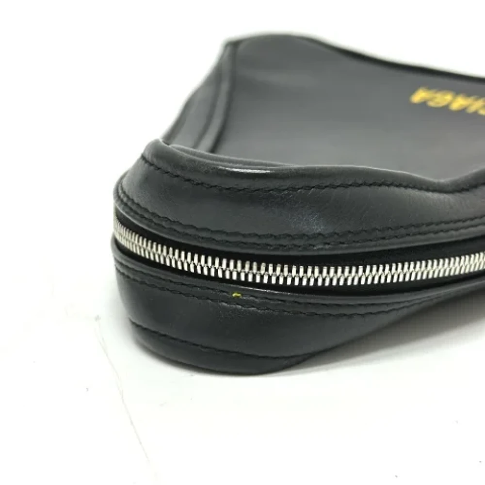 Balenciaga Vintage Pre-owned Leather clutches Black Heren