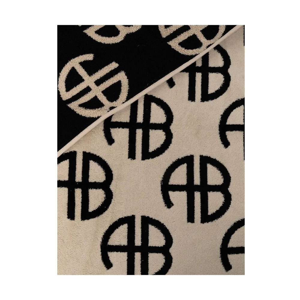 Anine Bing Monogram Two-Tone Strandlaken Multicolor Dames