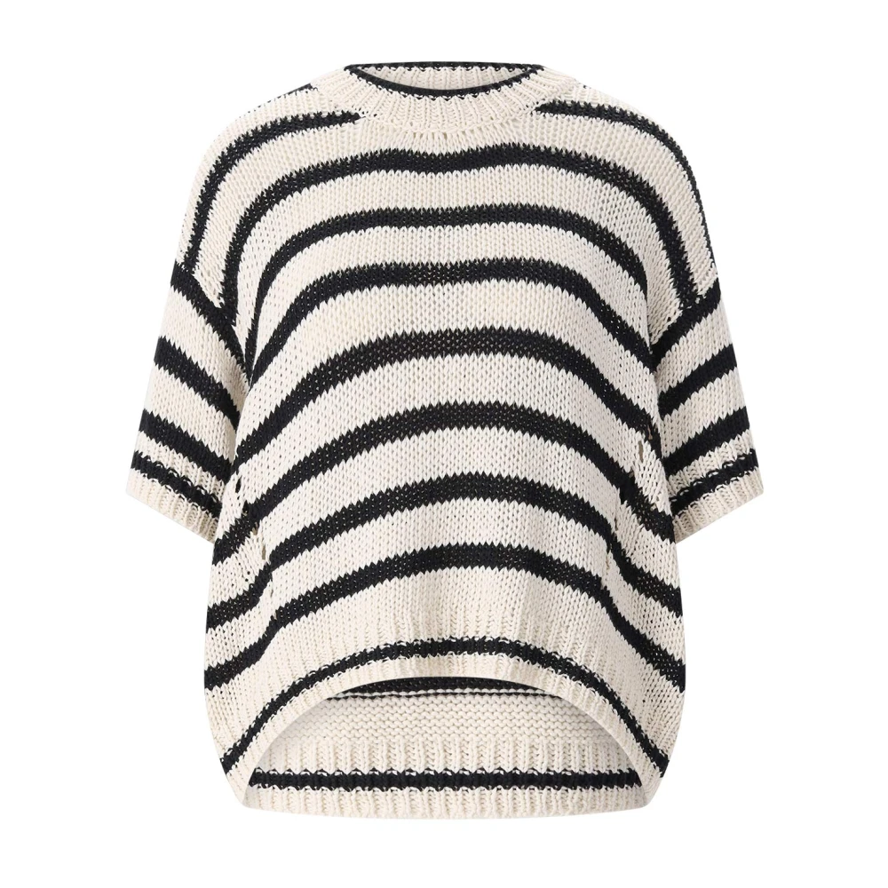 Roberto Collina Women's Multicolor Round-Neck Knitwear - Round-Neck Knitwear - L - Knitwear