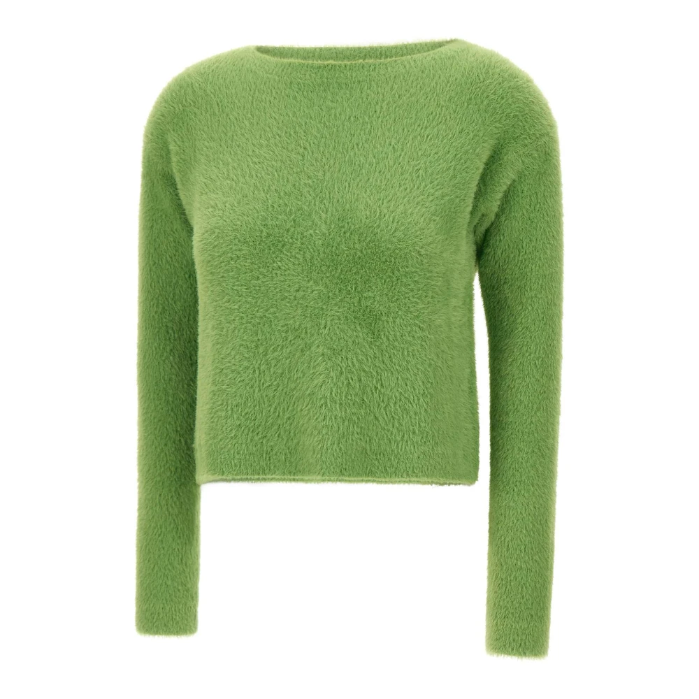 Kaos Bont Effect Groene Trui Italië Green Dames
