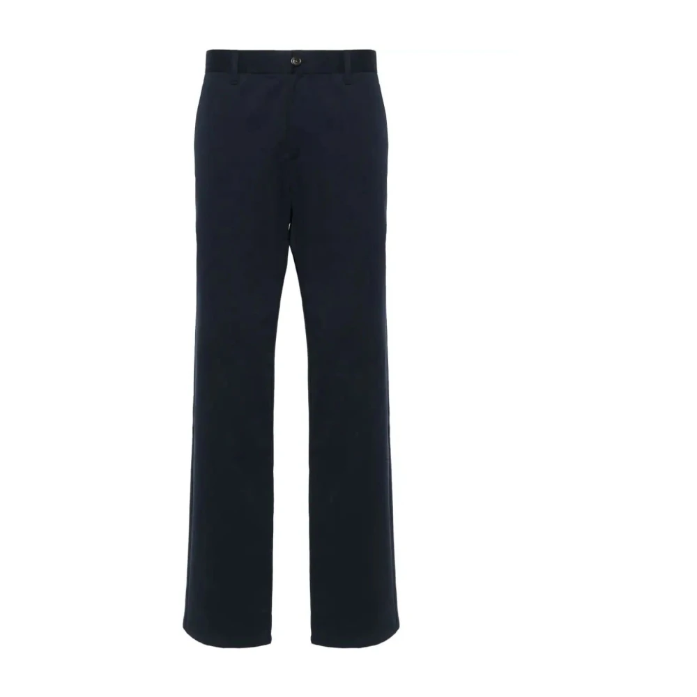 A.p.c. Wide Trousers Blue Heren