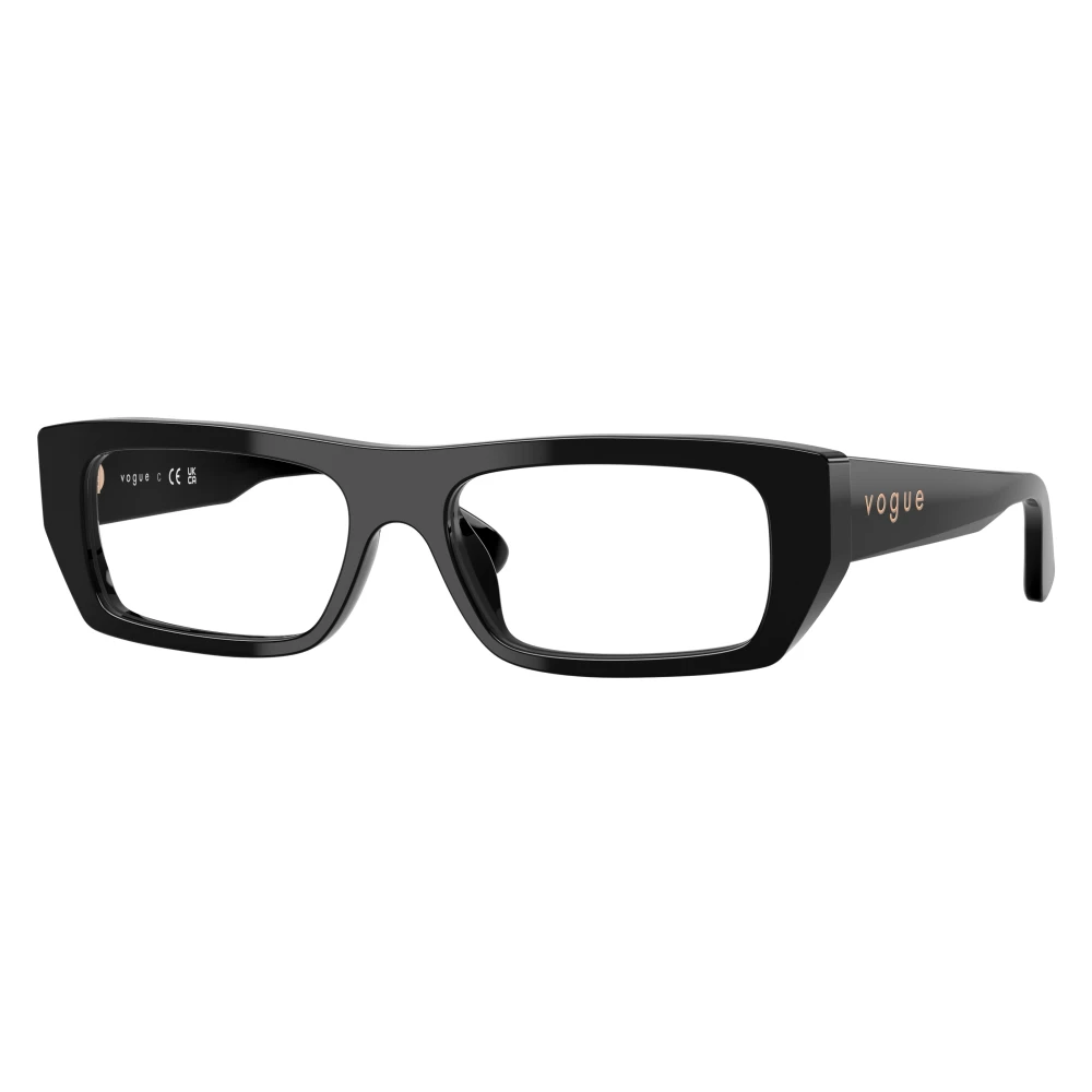 Vogue Women's Black Glasses, 53 Mm, Vo5660u Optical Frame