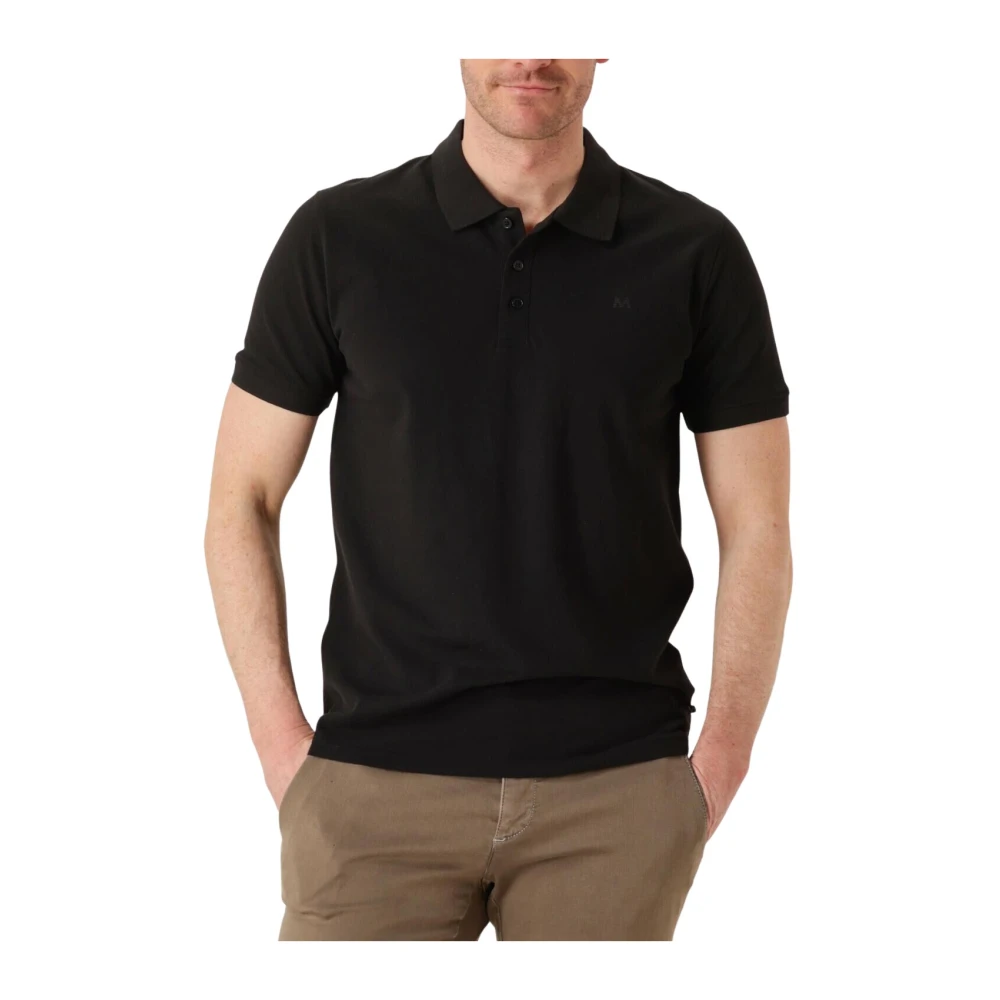 Matinique Heren Polo & T-shirt Melange Stijl Black Heren