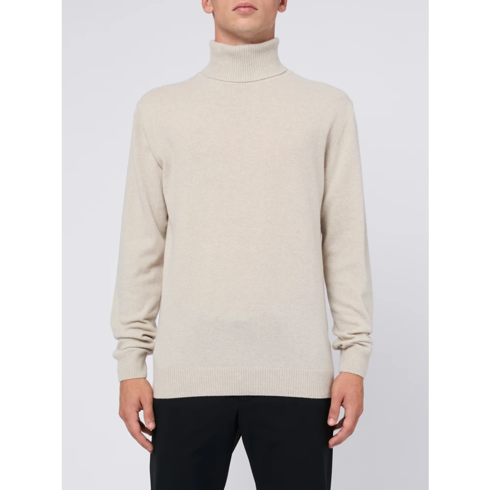 Daniele Fiesoli Merino Cashmere Coltrui Trui Grijs Gray Heren