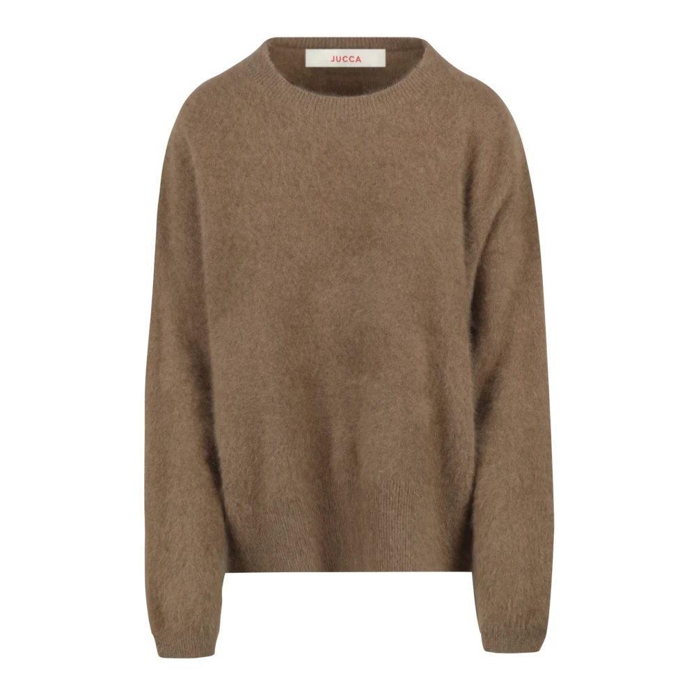 Jucca Wasbeer Gebreide Trui Brown Dames