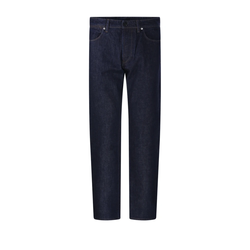 Stone Island Blue Straight Fit Jeans, Male, W34, Regular Straight Jeans