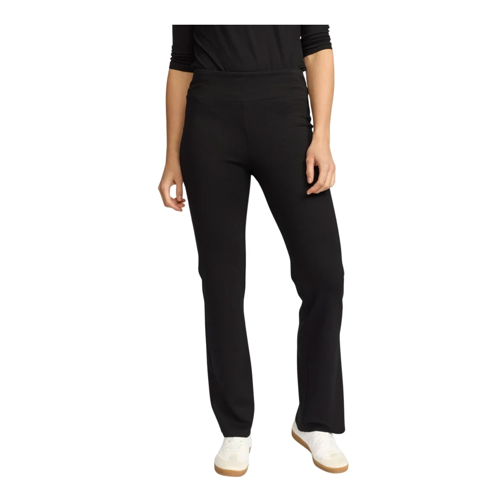 2-Biz Zwarte Kerry.Es25 Broek Stijlvolle Kwaliteit Black Dames